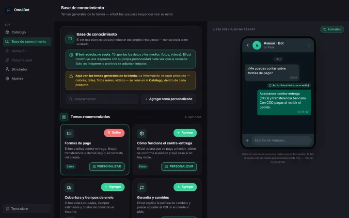 Bot de WhatsApp para ventas